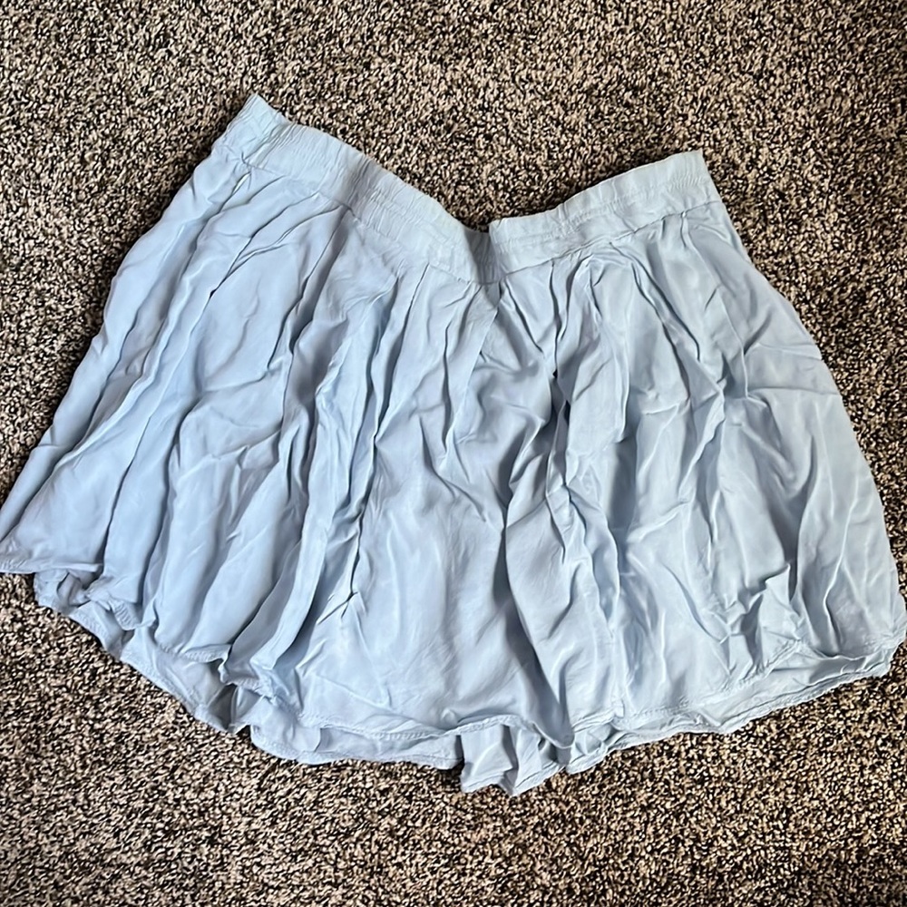 Brandy Melville Blue Knit Skirt, lightly worn - Picture 2 of 6